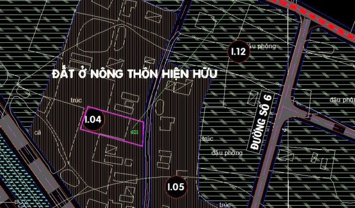 đất ngộp xã phước thạnh diện tích 1100m2 có 300m2 đất thổ , qh hiện hữu