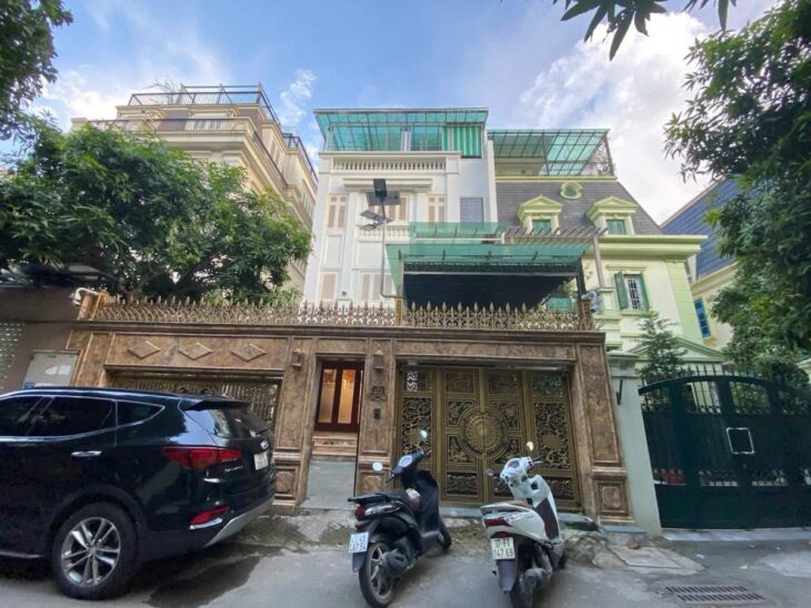 Bán Biệt Thự VIP KĐT Sông Đà (Đỗ Đình Thiện) 194m2/ 5T Thang máy, MT 9m 78 Tỷ