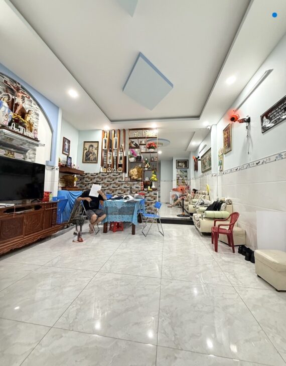 BÁN NHÀ ĐƯỜNG DƯƠNG QUẢNG HÀM, P9, GÒ VẤP – 80M² – 3 TẦNG – 6.5TỶ