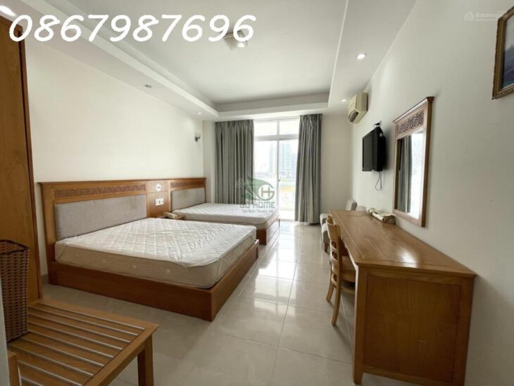 ???? Cho Thuê Tòa Khách Sạn 46 Phòng – Mặt Tiền Trần Phú, Trung Tâm Nha Trang – 120 Triệu/Tháng