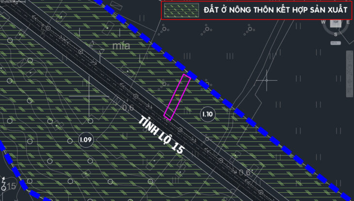 Bán đất đường Tỉnh Lộ 15 – 578m2 – 10×58 – 21m2 thổ cư – xã Phú Mỹ Hưng – Củ Chi