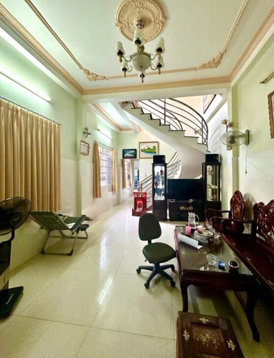 BÁN NHÀ NGAY COOPMART KẾ PHÚ MỸ HƯNG – 2 MẶT HẺM KINH DOANH – 210M2, NGANG HƠN 6M NỞ HẬU TÀI LỘC –