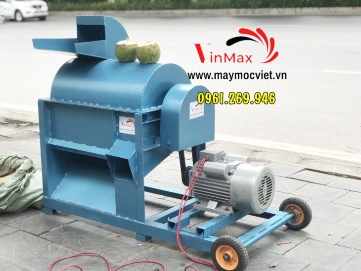 Máy băm xơ dừa công suất 500kg/giờ – Giải pháp hiệu quả cho sản xuất phân vi sinh