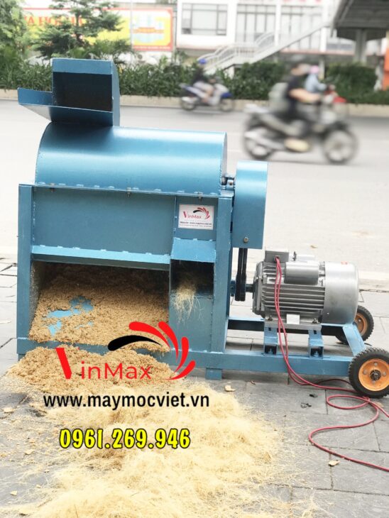 Máy băm xơ dừa công suất 500kg/giờ – Giải pháp hiệu quả cho sản xuất phân vi sinh