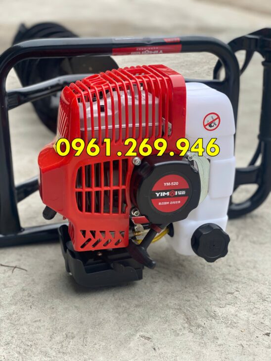 Máy khoan lỗ đất – Máy đào hố đất trồng cây YM520 tặng kèm mũi khoan