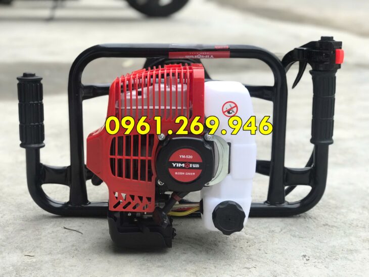 Máy khoan lỗ đất – Máy đào hố đất trồng cây YM520 tặng kèm mũi khoan