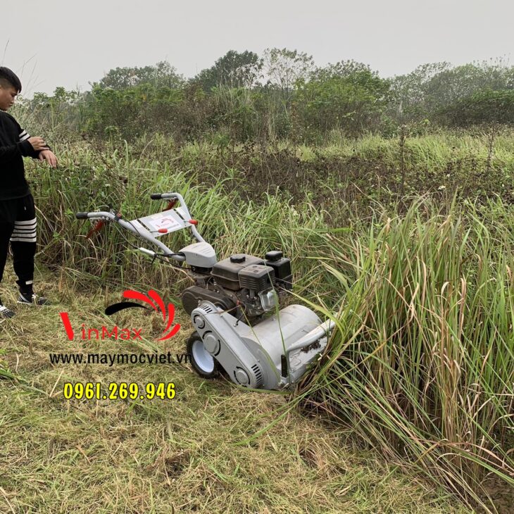 Máy cắt cỏ trục băm Kawasaki VMTB70R đường cắt 42cm hợp số 2 tiến 1 lùi