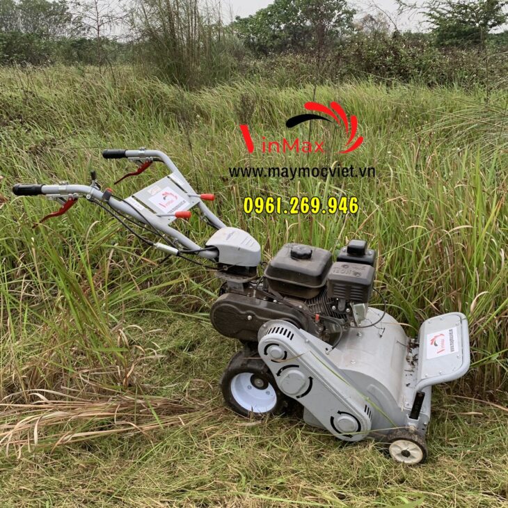 Máy cắt cỏ trục băm Kawasaki VMTB70R đường cắt 42cm hợp số 2 tiến 1 lùi