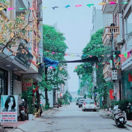 Bán đất Tân Lập diện tích 57m2, mặt tiền 4,5m ,phân lô vỉa hè ,ô tô tránh kinh doanh