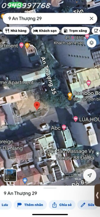 SIÊU PHẨM ĐẦU TƯ – 4 LÔ LIỀN KỀ AN THƯỢNG 29 – CÁCH BIỂN 300M – ĐÀ NẴNG – 60 TỶ