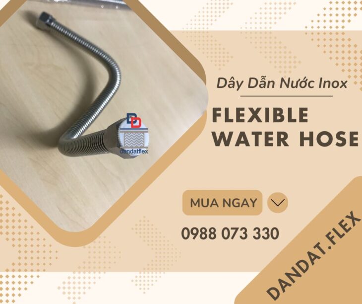 Dây dẫn nước inox, Dây dẫn nước inox chịu nhiệt, Dây dẫn nước nóng lạnh, Dây cấp nước lavabo