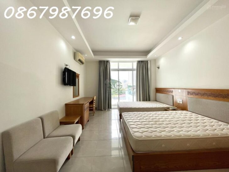 ???? Cho Thuê Tòa Khách Sạn 46 Phòng – Mặt Tiền Trần Phú, Trung Tâm Nha Trang – 120 Triệu/Tháng