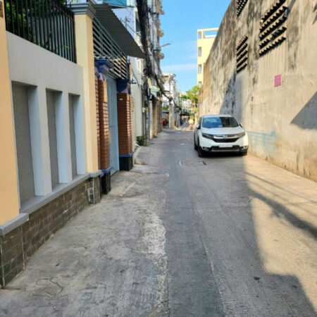 BÁN NHÀ 3 TẦNG, HẺM XE HƠI THẲNG MỘT TRỤC – ÂU DƯƠNG LÂN – KHU VỰC XÂY DỰNG CAO TẦNG – 100M2 – GIÁ