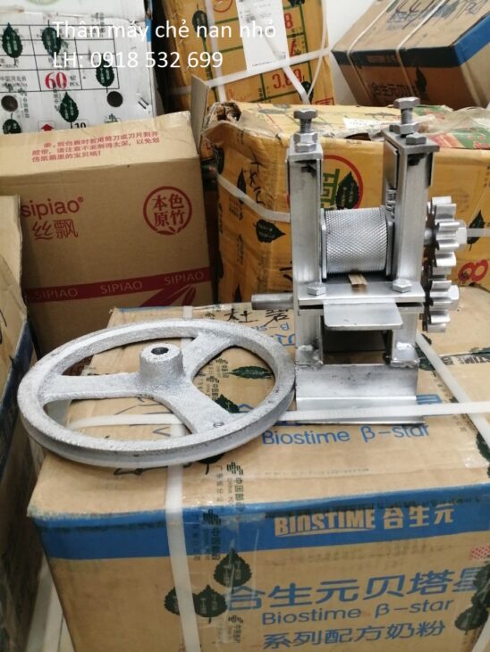Máy chẻ nan – dao bổ ống tre giao hàng toàn quốc -0918532699