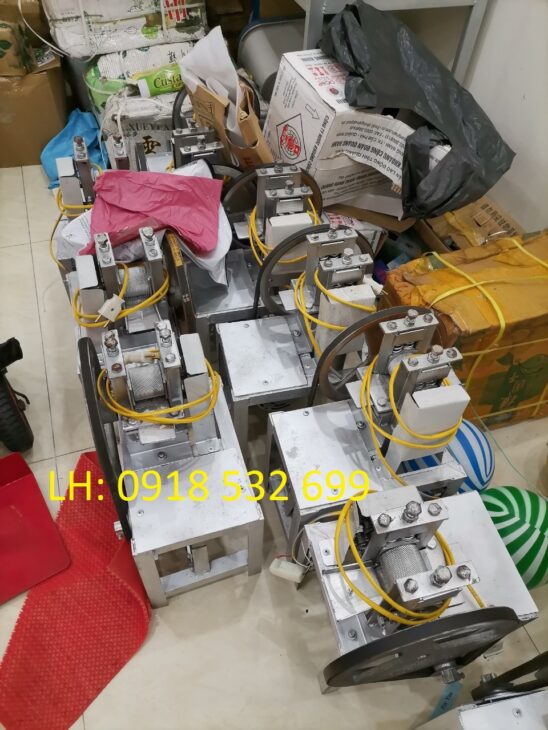Máy chẻ nan – dao bổ ống tre giao hàng toàn quốc -0918532699