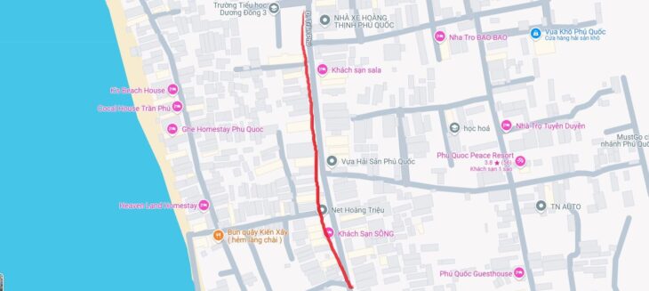 Bán Đất + Nhà C4 MT Trần Phú, 170m², Dương Đông, Phú Quốc