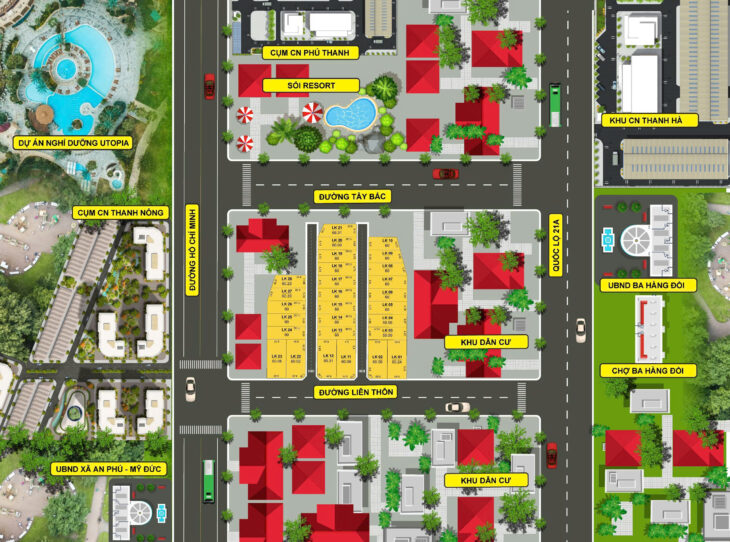Quỹ đất vị trí tiềm năng ở TT Ba Hàng – Hòa Bình