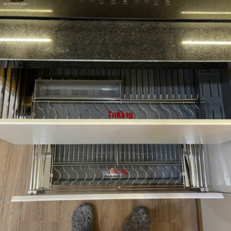 Kệ xoong nồi nan dẹt SUS 304 cánh kéo cao cấp, bền đẹp, hiện đại, an toàn sử dụng TaKing Kệ xoong nồi nan dẹt SUS 304 cánh kéo cao cấp, bền đẹp, hiện đại, an toàn sử dụng TaKing