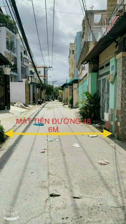 Bán Lô Đất Mặt Tiền Đường 48 (Nhánh 3) – Hiệp Bình Chánh – Thành Phố Thủ Đức