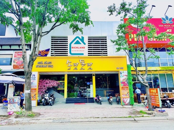 Cho Thuê Nhà Mặt Tiền 71 Song Hành, Phường An Phú, Quận 2, TPHCM. Giá 160 Triệu