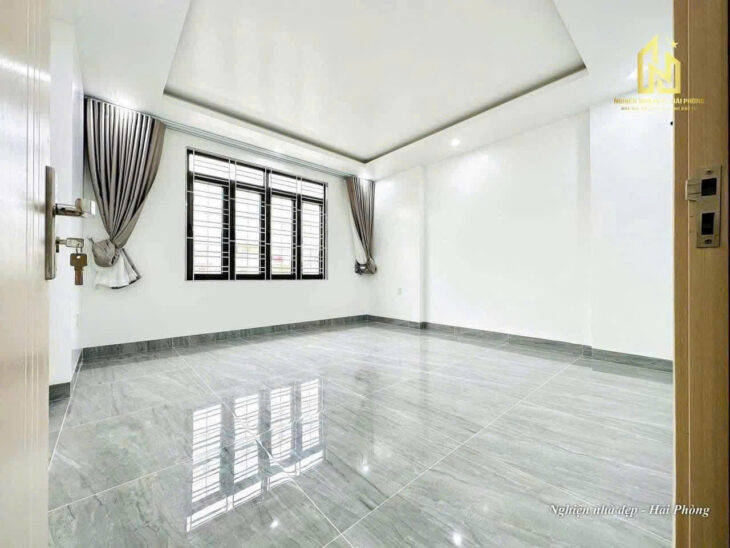 Nhà Trực Cát – Thiên Lôi, 88m 4 tầng, lô góc, sân cổng để ô.tô, Giá 6.9 tỉ