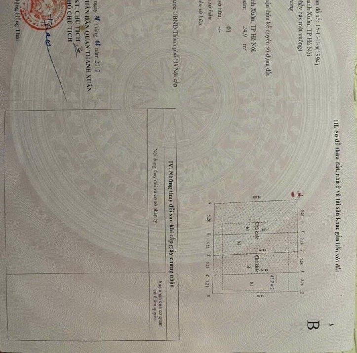 KHƯƠNG ĐÌNH 44M 5 TẦNG GẦN PHỐ – GẦN Ô TÔ – KINH DOANH – 2 THOÁNG, NGÕ THÔNG