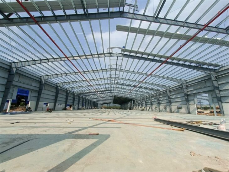 XT222 Nhà xưởng xây sẵn, bàn giao tiếp nhận sản xuất CNC, không ô nhiễm