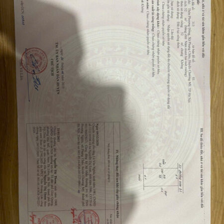 Chính chủ gửi bán lô đất hoa hậu Phượng Đồng – Phụng Châu giá nhỉnh 3 tỉ -Diện tích 52m2