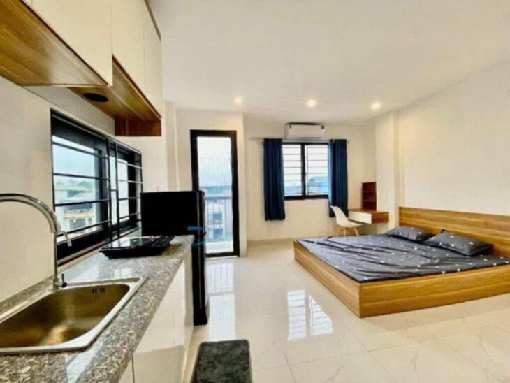 LÔ GÓC TAM TRINH – HOÀNG MAI, DT 50 M, 6 TẦNG, TM, MT 4,3 M, GIÁ 12,5 TỶ.