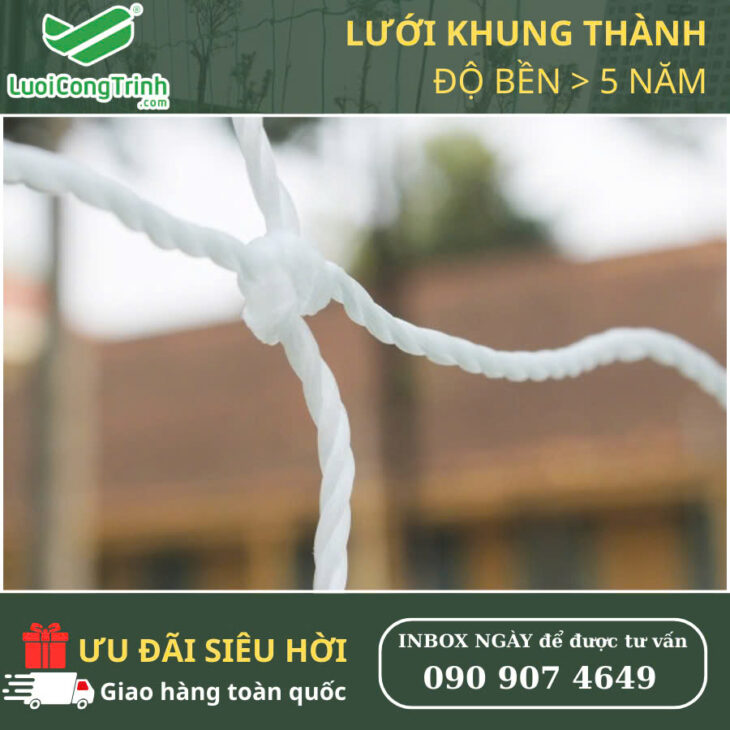 LƯỚI CHẮN SÂN THỂ THAO – GIÁ CHỈ TỪ #8K/M²!