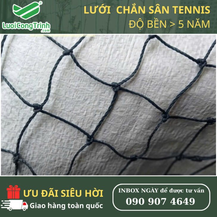 LƯỚI CHẮN SÂN THỂ THAO – GIÁ CHỈ TỪ #8K/M²!