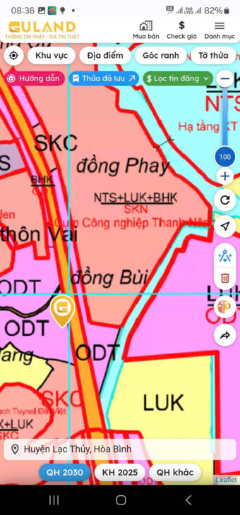 Quỹ đất tiềm năng ở thị trấn Ba Hàng Đồi Lạc Thuỷ Hoà Bình