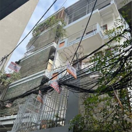 TRƯƠNG ĐỊNH – 80M2 – 5 TẦNG – MẶT TIỀN 5.5M – 15.X TỶ