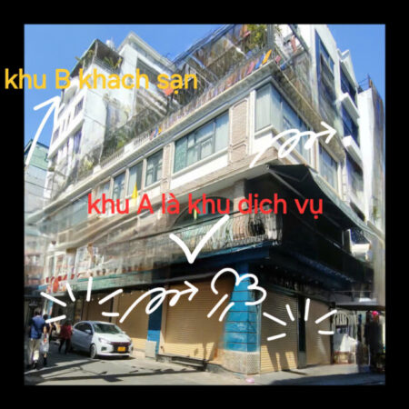 BÁN KHÁCH SẠN PHỐ BÙI VIỆN-PHẠM NGŨ LÃO-TP. HCM-351,32M2-400TY. LH: 0982769586