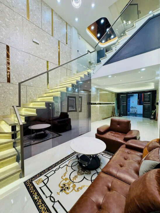 Giá mềm nhất quận Gò vấp: 7.6 tỷ – Phạm Văn Chiêu – 1 trệt, lửng, 3 lầu- 4 phòng ngủ, có 1 phòng