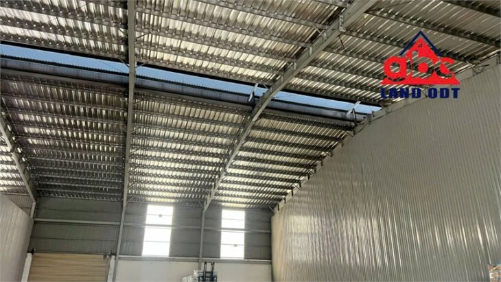 XT225 nhà xưởng kiên cố khung thép zamil cao 8m, phù hợp đa dạng ngành nghề