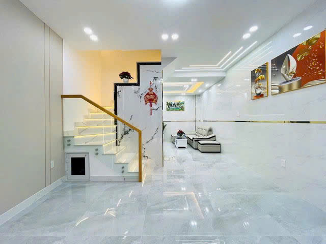 Giá mềm nhất quận Gò vấp: 5.28 tỷ – Quang Trung – phường 11 – Diện Tích : 4.5X 9 nở hậu 4.7- trệt 1