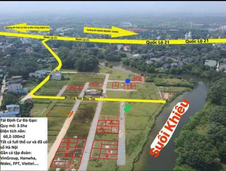 ???? Bán đất Đà Gạo – Làn 2, mặt tiền rộng, giá tốt!