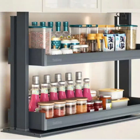 Kệ Gia Vị Nâng Hạ Điện TaKing EGV800TK Cao Cấp, Sang Trọng, Tiện Nghi