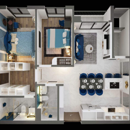 CHÍNH CHỦ CẦN BÁN CĂN HỘ TẠI DỰ ÁN SENTOSA SKY PARK – TP.HẢI PHÒNG