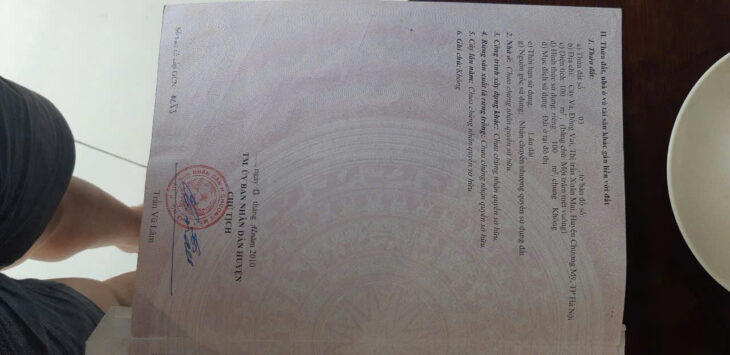 Cc cần bán 100m tại TT xuân mai chương mỹ hà nội