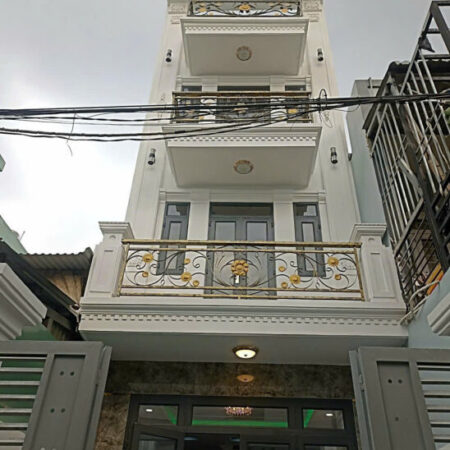 BÁN NHÀ MẶT PHỐ BÌNH HƯNG HÒA B, BÌNH TÂN – 5.7 TỶ – 72M2 – 3 TẦNG – 4PN – 5WC