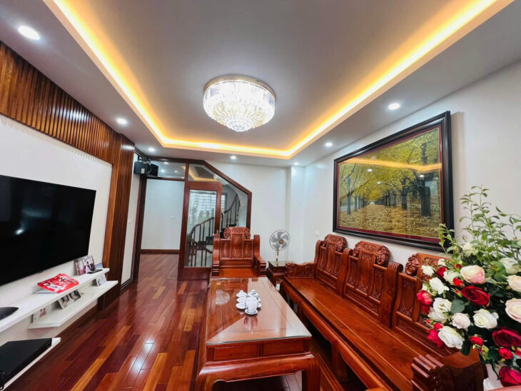 BÁN NHÀ PHÂN LÔ NGĨA TÂN, VỈA HÈ, ÔTÔ TRÁNH, KINH DOANH, DT 52M², 5 TẦNG GIÁ 17 TỶ 150
