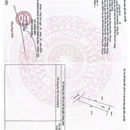 490 triệu – Đất có thổ cư gần biển Hồ Tràm