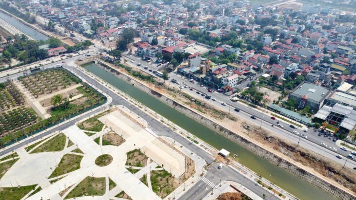 99M NGUYÊN KHÊ, ĐÔNG ANH – TRỤC CHÍNH 2 MẶT ĐƯỜNG TRƯỚC SAU