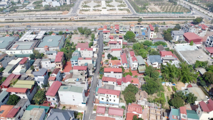 99M NGUYÊN KHÊ, ĐÔNG ANH – TRỤC CHÍNH 2 MẶT ĐƯỜNG TRƯỚC SAU