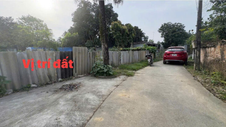 CC cần bán lô đất 90.7m tại thủy xuân tiên chương mỹ