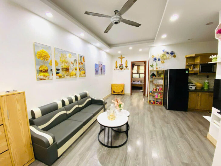 Bán căn hộ 59m Đại Thanh , thiết kế 2pn ,1vs sổ đỏ , pháp lý minh bạch