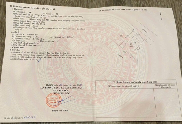 Biệt thự SL LIDECO 145m2- 5 tầng, thang máy, NT đẹp ở ngay, giá 23 tỷ 8