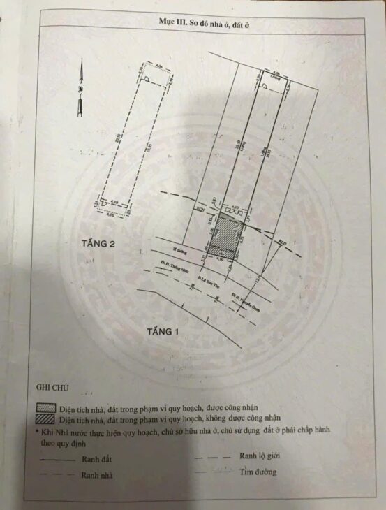 120M2 (4.1×30) – MẶT TIỀN 12M LÊ ĐỨC THỌ – Q.Gò Vấp. – 16 TỶ TL